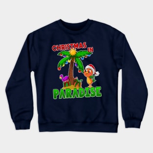 Christmas In Paradise Crewneck Sweatshirt